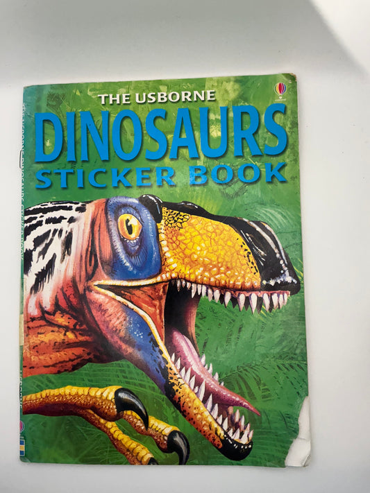 The Usborne Dinosaurs Sticker Book