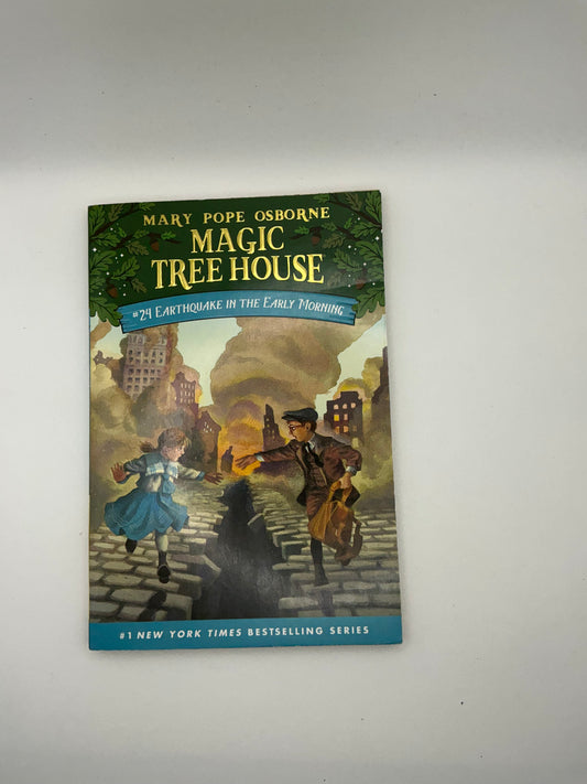 Magic Tree House: Earthquake in the Early Morning(CD1장포함)(Magic Tree House 24)